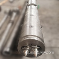 Cilindro roscado para Bausano MD 125/30 PLUS Cilindro doble doble husillo paralelo-PVC TUBO PERFIL bimetálico